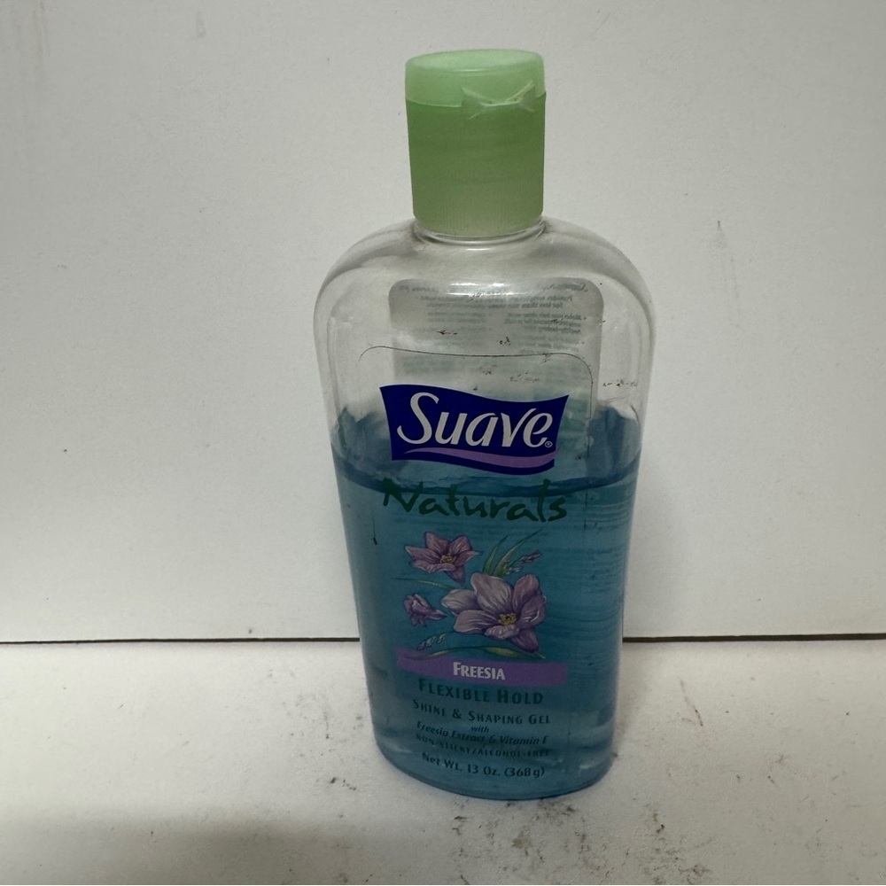 Suave Naturals Freesia Flexible Hold Gel Vitamin E Vintage